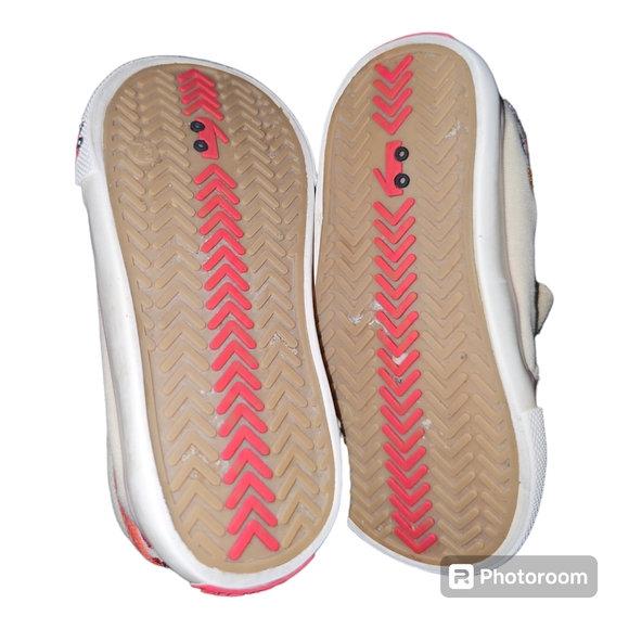 See Kai Run floral Velcro wide toe box sneaker Shoes for toddler girls - Picture 6 of 8